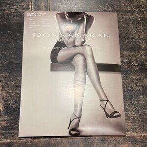 Donna Karan Sheer Hosiery in Elegant Gray